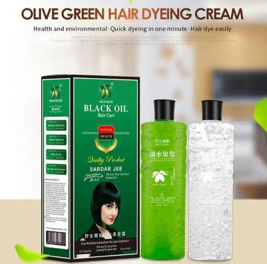 Sardar Jee Dark/Black Hair Colour Shampoo/Gel -1000ml